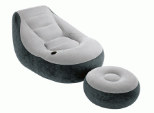 Надувное кресло с пуфиком (130x99x76см) 4 шт/упак 68564