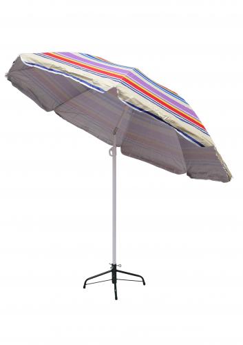Зонт пляжный фольгированный 240 см (6 расцветок) 12 шт/упак ZHU-240 - фото 9