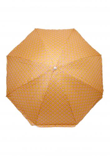 Зонт пляжный фольгированный (200см) 6 расцветок 12шт/упак ZHU-200 (расцветка 5) - фото 2