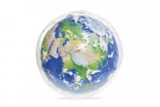 Пляжный мяч (61см) "Планета Земля" с подсветкой 24 шт/упак 31045